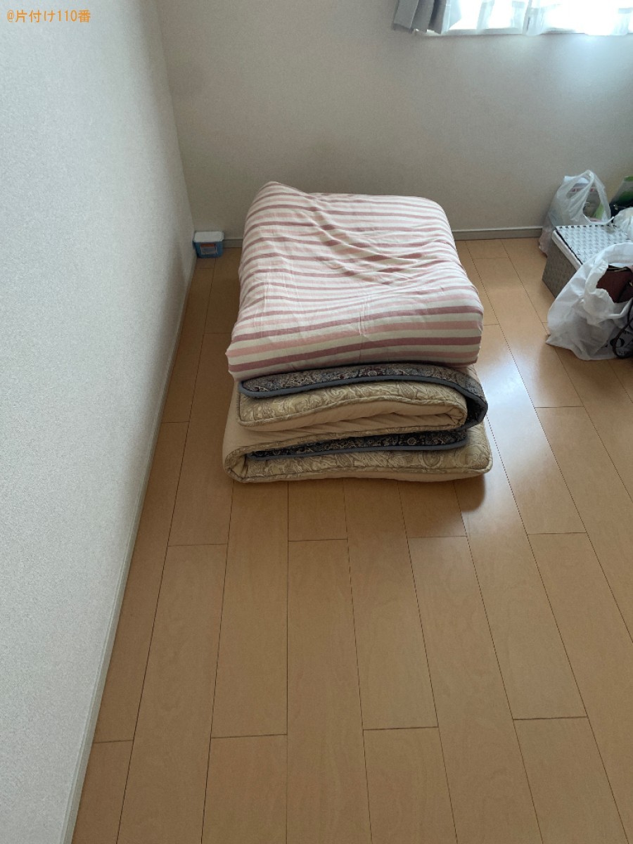 婚礼タンス、マットレス付きベッド、布団の回収・処分ご依頼